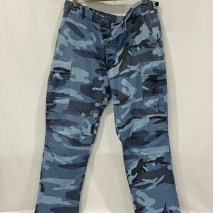 Blue Camo Pants